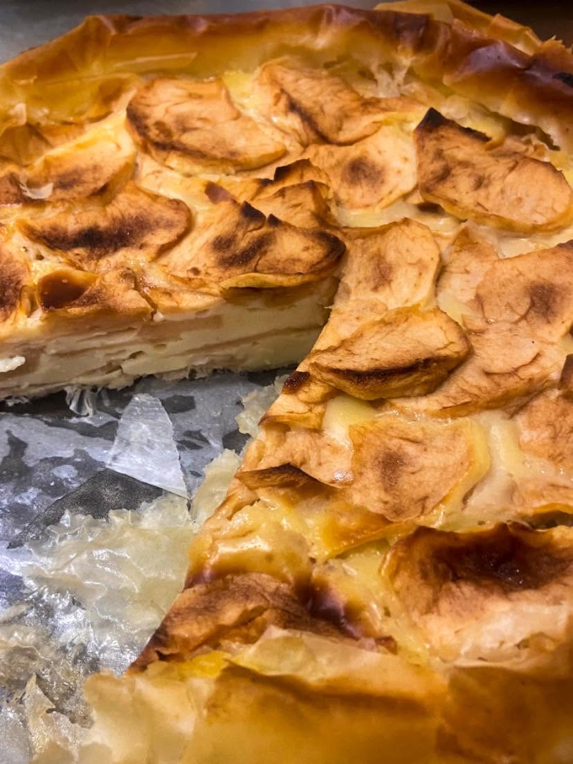 Tarta casera de postre — Casa Lupe